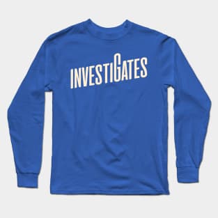 Investigates Logo 2 Long Sleeve T-Shirt